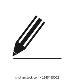 pencil icon,vector illustration