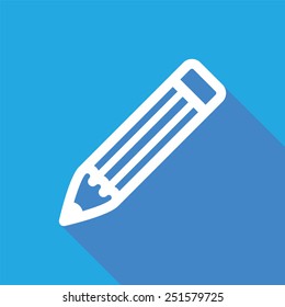 pencil icon.vector illustration.