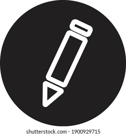 pencil illustration icon and blunt line style