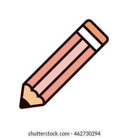 Pencil illustration vector