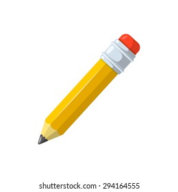 Pencil. Isolated icon pictogram. 