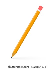 Pencil isolated on white background