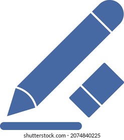 Pencil Isolated Vector icon which can easily modify or edit

