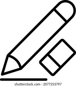 Pencil Isolated Vector icon which can easily modify or edit


