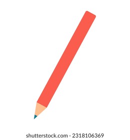 Pencil item school element design illustration