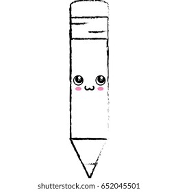Pencil kawaii cartoon