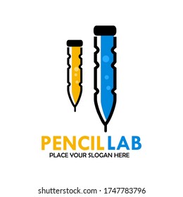 ilustración de diseño de logotipo de laboratorio