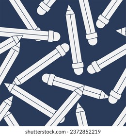 Bleistiftlinie Kunstnahtloses Muster. Geeignet für Hintergründe, Bildschirmhintergründe, Stoffe, Textilien, Umhüllungspapiere, gedruckte Materialien und vieles mehr.