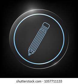 Pencil - line icon