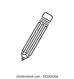 Pencil - line icon