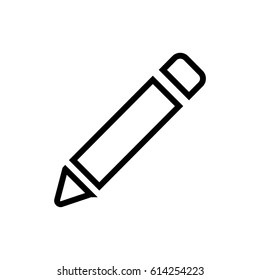 Pencil line icon