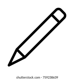  pencil line icon