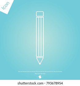 pencil line icon