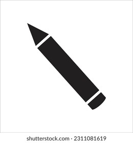 pencil line new vector icon