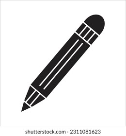 pencil line new vector icon
