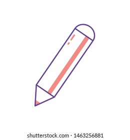 Pencil Line Vector For Business, Office and School