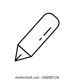 pencil line vector design icon 