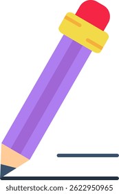 Pencil Line vector Icon Design