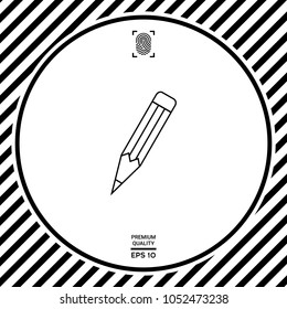 Pencil - linear icon