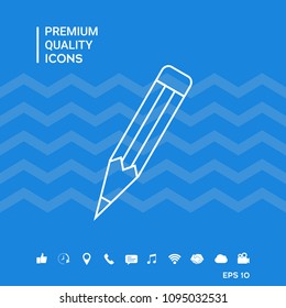 Pencil - linear icon