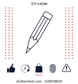 Pencil - linear icon