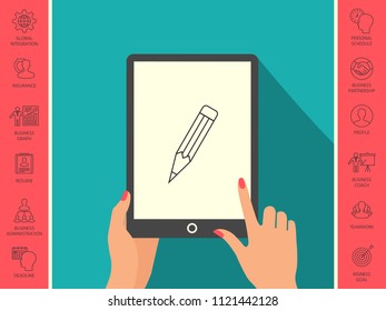 Pencil - linear icon
