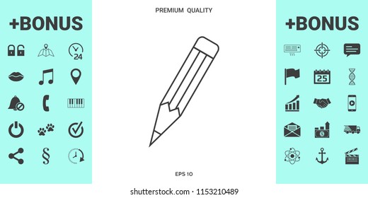 Pencil - linear icon