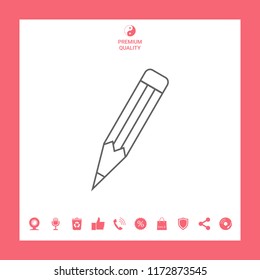 Pencil - linear icon