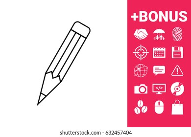 Pencil - linear icon