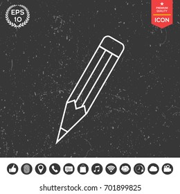 Pencil - linear icon