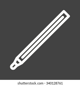 Pencil, lip, makeup icon vector image.Can also be used for makeup and accessories. Suitable for web apps, mobile apps and print media.