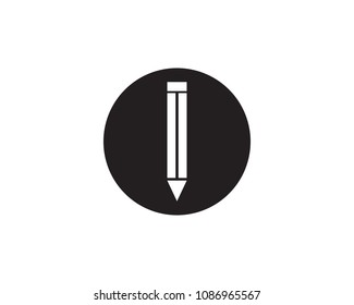 pencil logo busines template vector icon