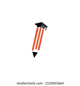 Pencil logo. Creative pencil logo design.