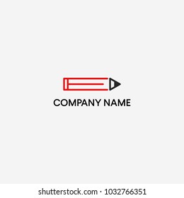 Pencil logo design