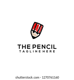 Pencil Logo Design. Pencil Logo Idea
