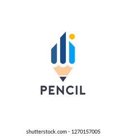 Pencil Logo Design Template