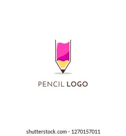 Pencil Logo Design Template
