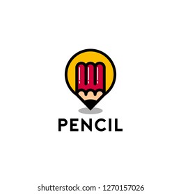 Pencil Logo Design Template