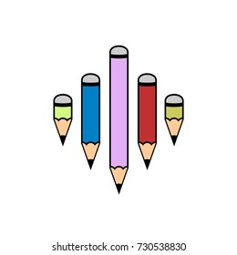Pencil Logo Design Template