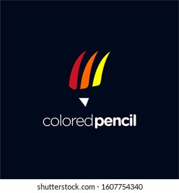 Pencil Logo Design Vector Template