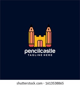 Pencil Logo Design Vector Template