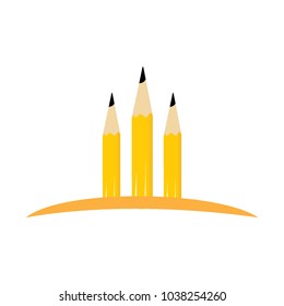 pencil logo education