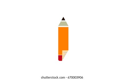 pencil logo icon concept