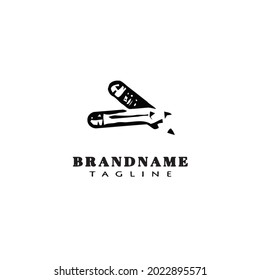 plantilla de diseño de icono de logotipo de lápiz ilustración vectorial moderna