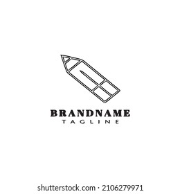 pencil logo icon design template modern vector
