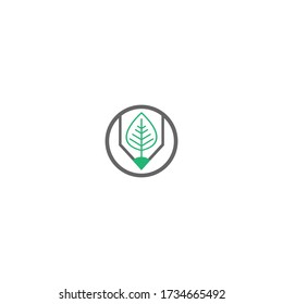 Pencil logo icon illustration design