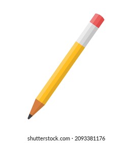 Pencil  logo icon vector Flat Design