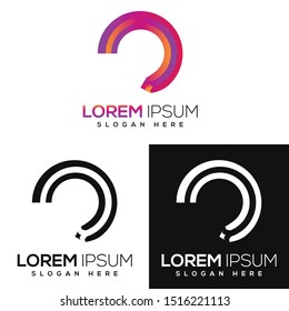 pencil logo icon. pencil logo vector. pencil oval logo icon