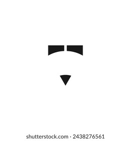 pencil logo of the letter V