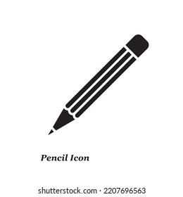 Pencil logo. A pencil made in illustrator.